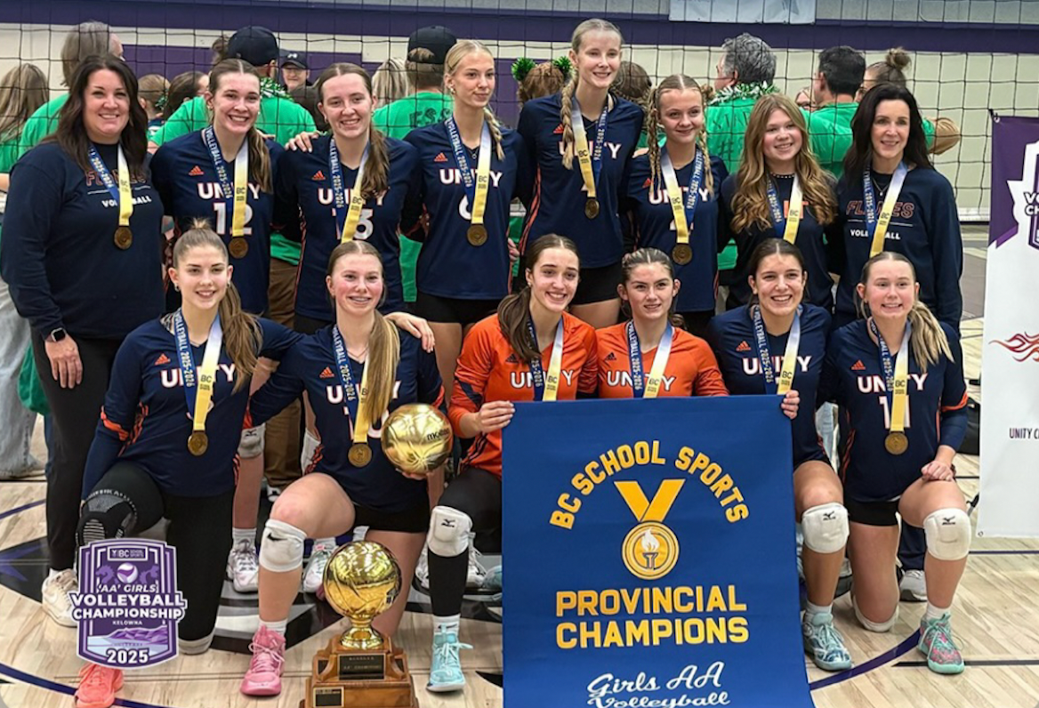 Unity Christian Senior Girls Capture Their First-Ever AA Provincial Championship
